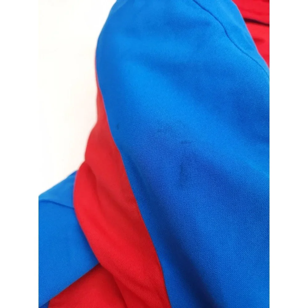 Salomon Girls Size 14Y XL Ski Jacket Hooded Advanced Skin Dry Coat Blue Red